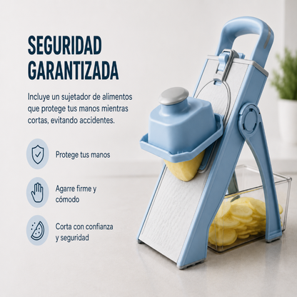Cortador de Vegetales Multifuncional 4 en 1 Plegable