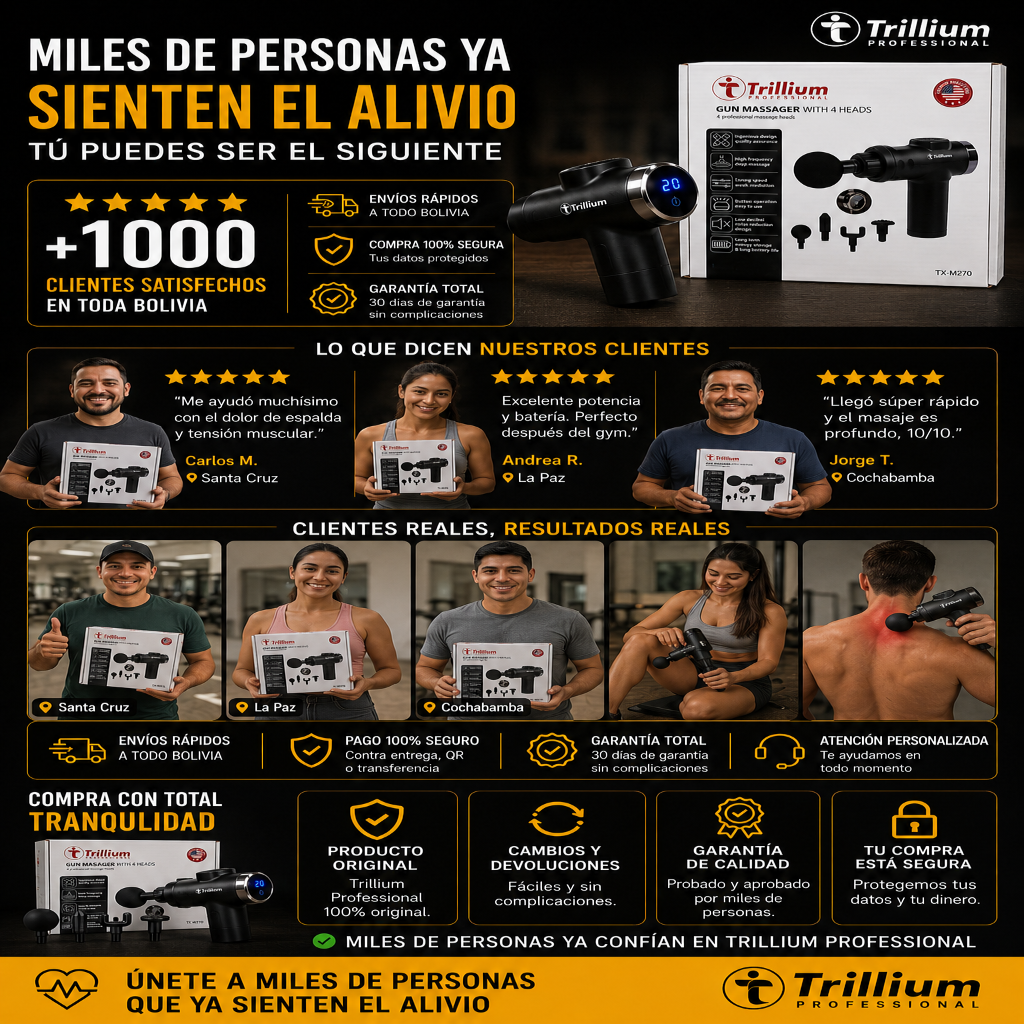 Masajeador Profesional: Terapia de Alivio Muscular Profundo