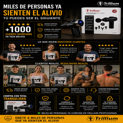 Masajeador Profesional: Terapia de Alivio Muscular Profundo